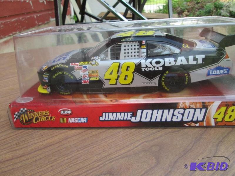 Jimmie Johnson NASCAR replica, 124 scale...