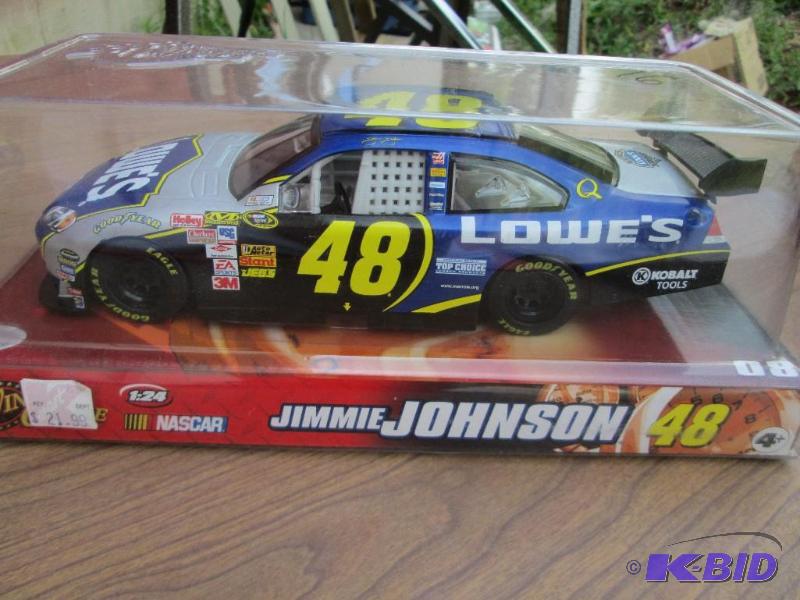 Jimmie Johnson NASCAR replica, 124 scale...