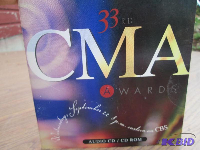 33rd CMA awards audio CDCD ROM...