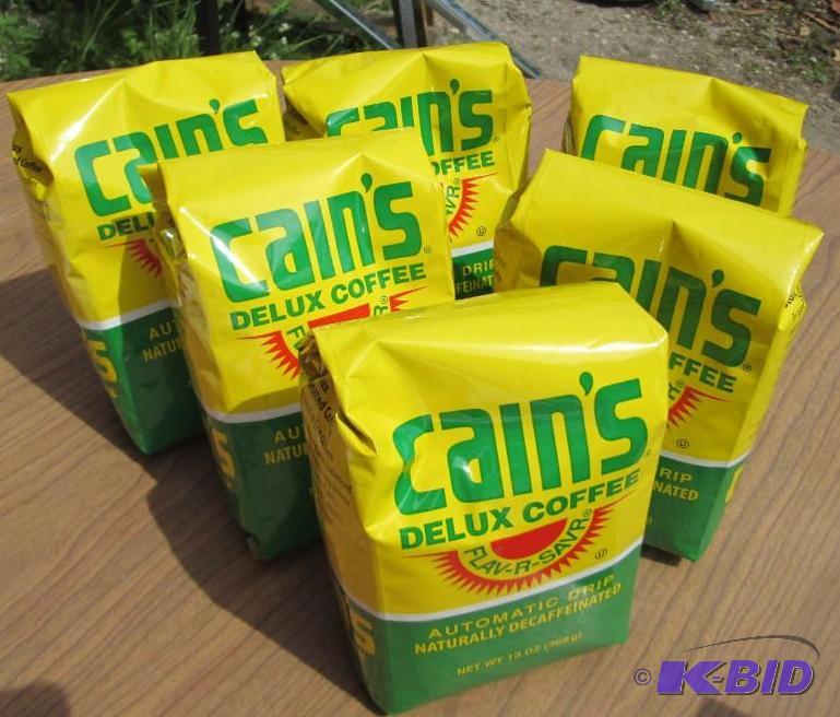 6 pack Cains Dulex Coffee...