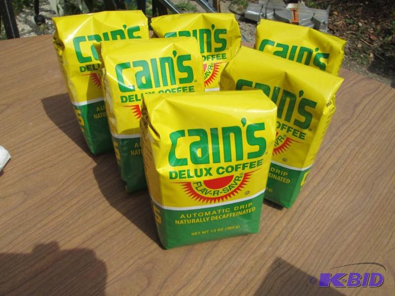 6 pack Cains Dulex Coffee...