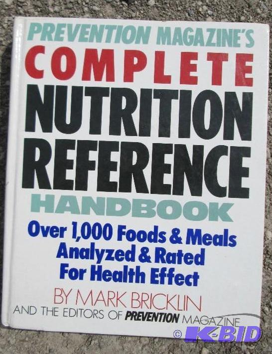 prevention magazines complete nutrition refer...