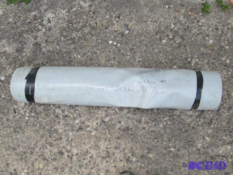 plastic for a water slide...