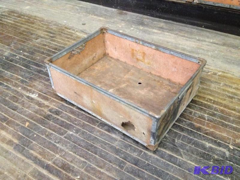 lot 118 image: Vintage N. W. Bell Telephone Company Crate  M...