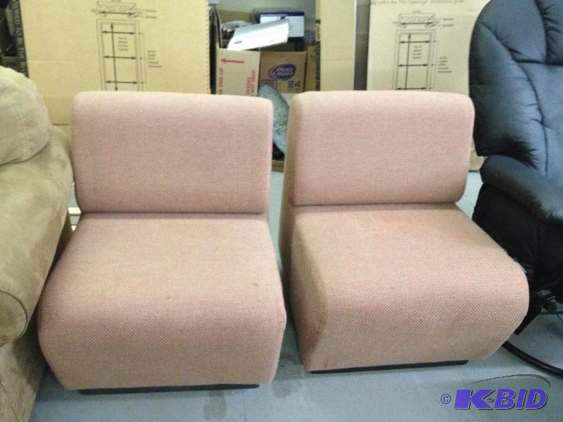 lot 133 image: Pair of Retro-Mod Chairs   Overall Good ...
