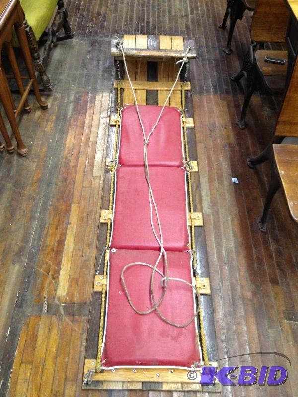 lot 15 image: Vintage Toboggan, great condition, complete a...