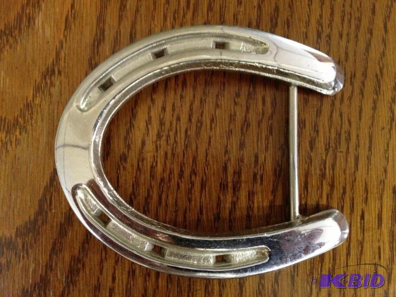 lot 154 image: Horseshoe Belt Buckle ...