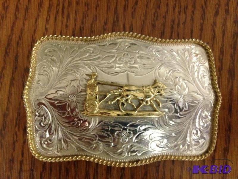lot 159 image: Belt Buckle, Western ...