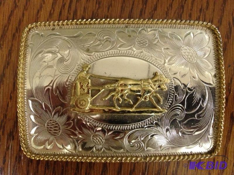 lot 161 image: Belt Buckle, Western ...