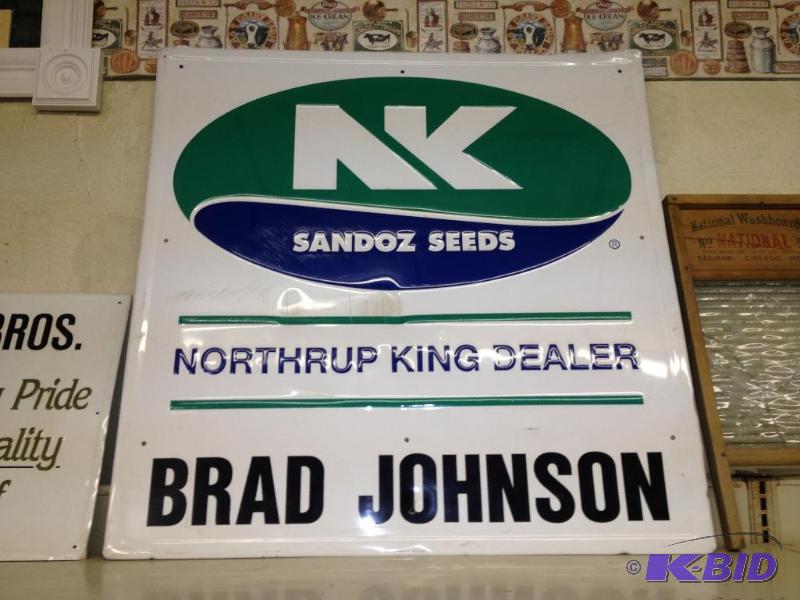 lot 34 image: NK Seed Sign ...
