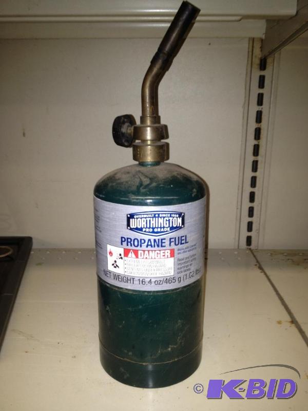 lot 61 image: Propane Torch  Tank is about 50%...