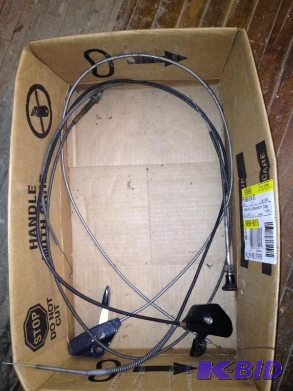 lot 66 image: 4 Assorted Throttle  Choke Cables ...