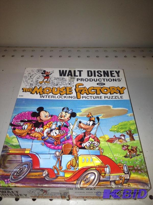 lot 91 image: Vintage Walt Disney Puzzle ...