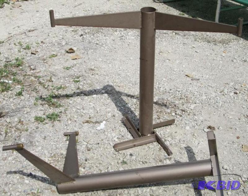 2 metal stands...