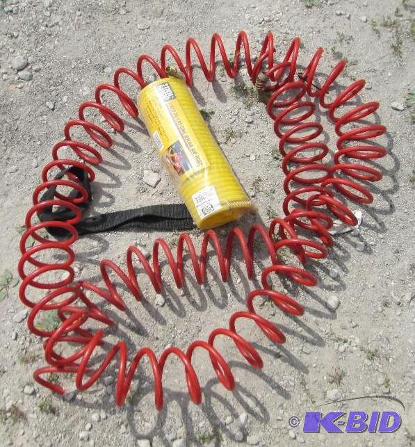 One new, one used coil air hose...
