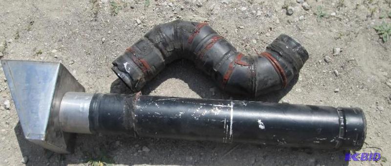 Pair of duct work...