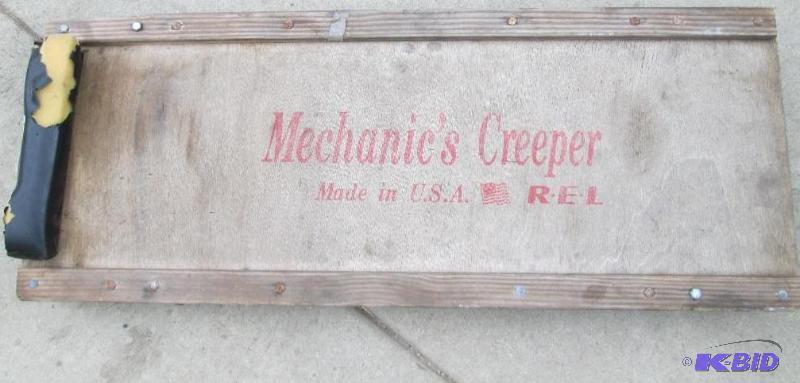 Vintage mechanics creeper...