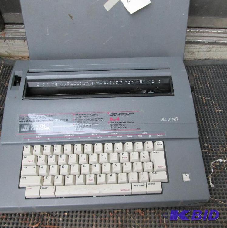 Smith Corona typewriter...