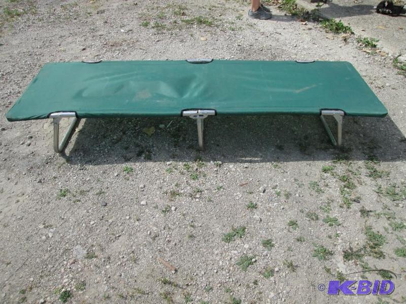 Folding camp cot  76 x 24 inches...