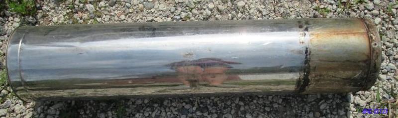 Super insulated chrome pipe...