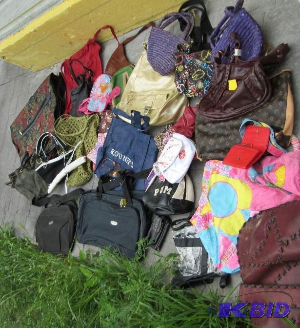 Lot of assorted purses, some new with tag, so...