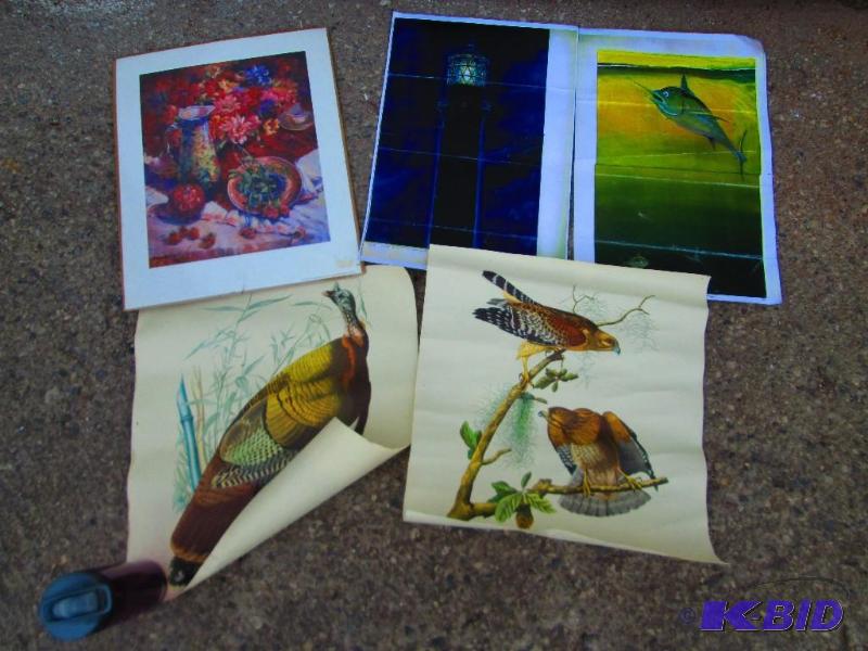 lot 106 image: Assorted prints...
