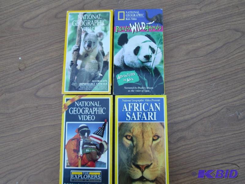 lot 125 image: Lot of National Geographic Videos...