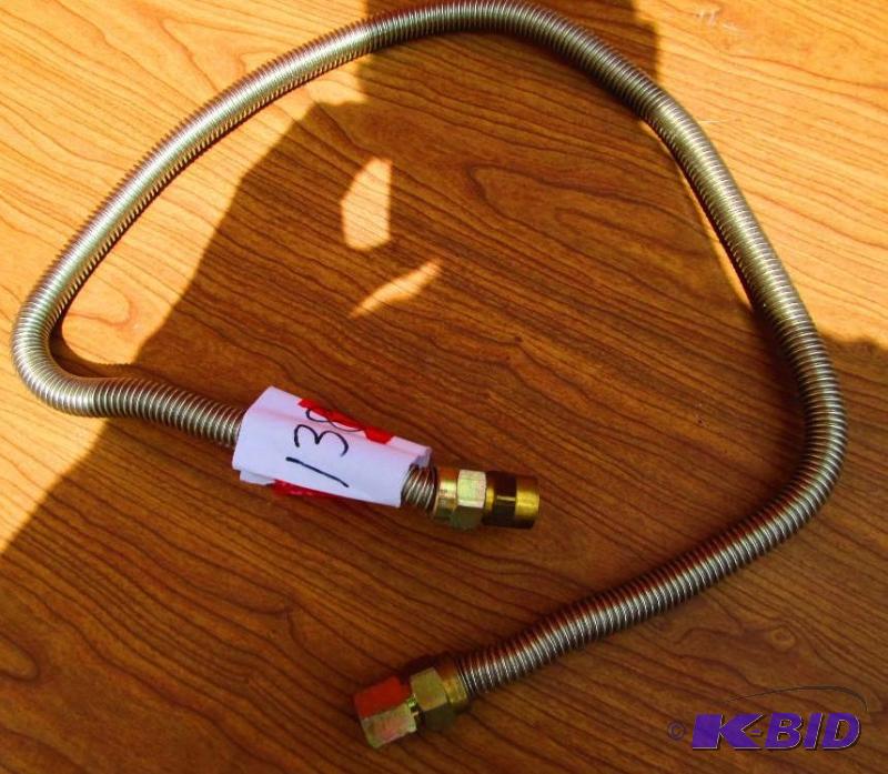 lot 151 image: Gas connection flex pipe...