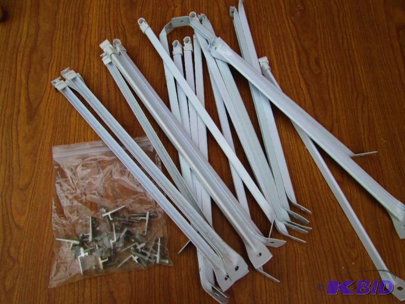 lot 170 image: Shelf brackets and clips...