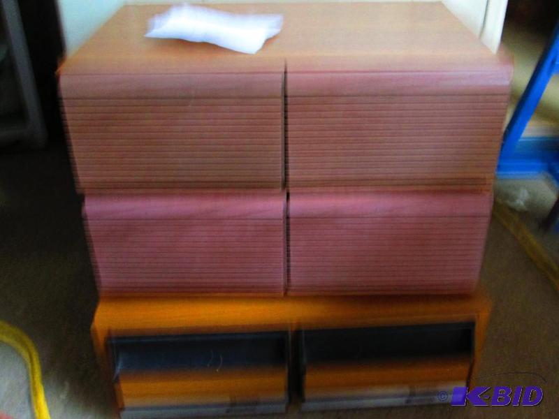 lot 213 image: 3 VHS tape cases...