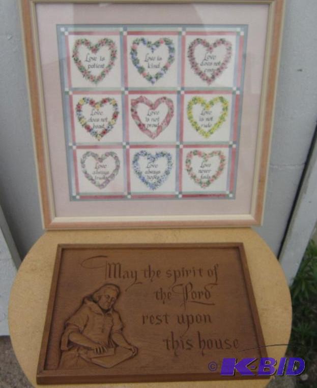 lot 23 image: 2 Inspirational pictures...