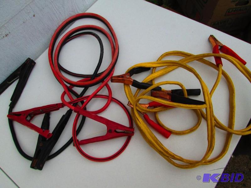 lot 51 image: 2 Pairs of jumper cables...
