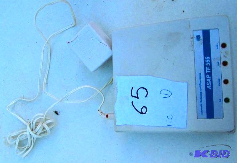 lot 65 image: Phone and Fax switch box...