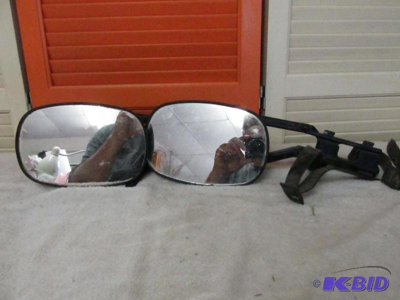 lot 112 image: Pair of Mirror Extenions