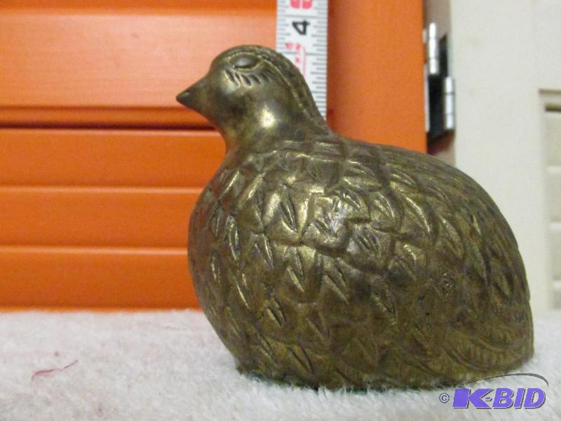 lot 69 image: Brass Bird