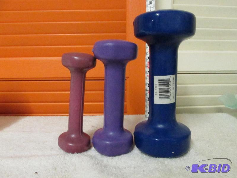 lot 84 image: Three Dumb Bells.