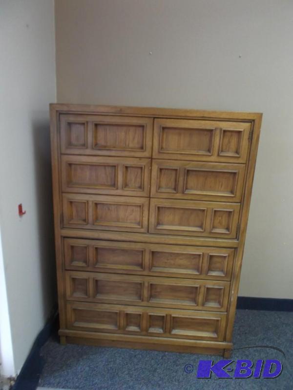 Wood Dresser Cabinet, Very Heavy And Solid, S...