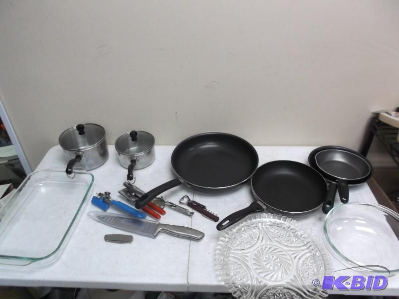 Lot of Pans And Can Openers...