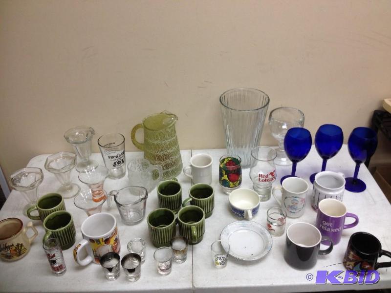 Huge Lot Of Glasses And Glassware...