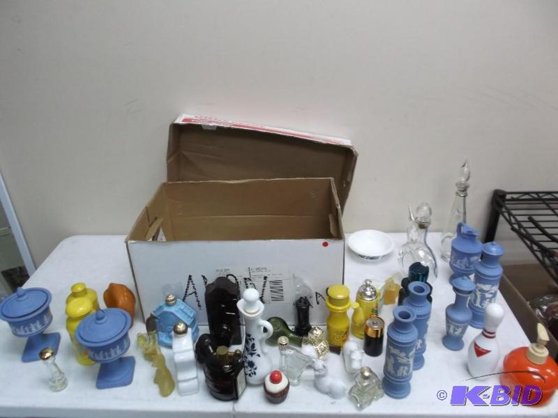 Huge Lot Of AVON Bottles, Some Wedgwood Avon ...