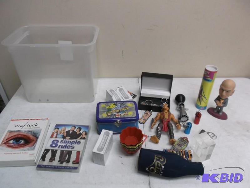 Lot of Random Items, Nip Tuck S01 DVD, Pokemo...
