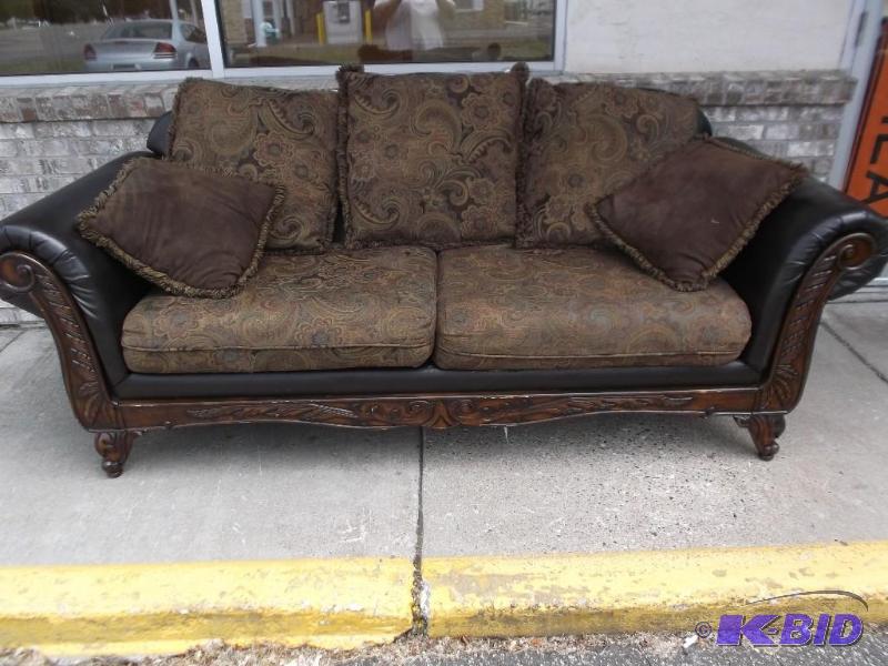 Full Size Couch, Has Some Tears And Scuffs...