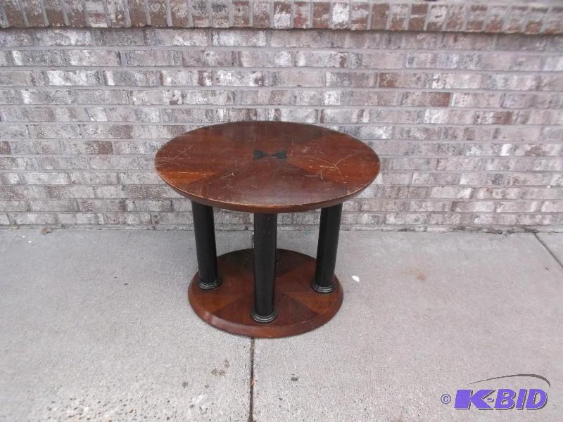 LANE Furniture Table, Lots Of Wear, Needs Reh...