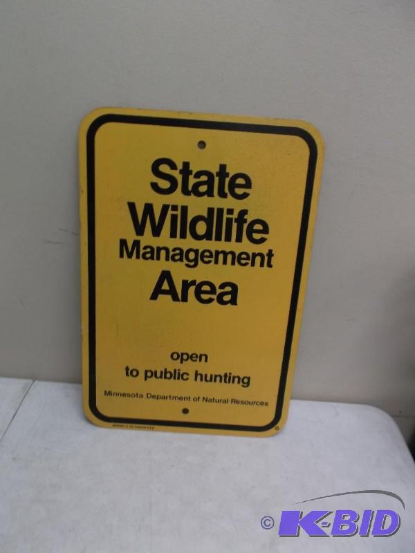 Wildlife Metal Sign...