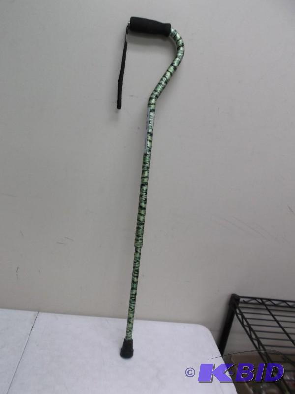 Metal Camouflage Adjustable Walking Cane...