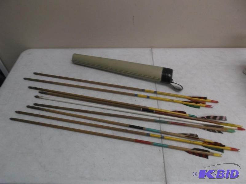 Vintage Soft Metal Tip Arrows, Some Wear...