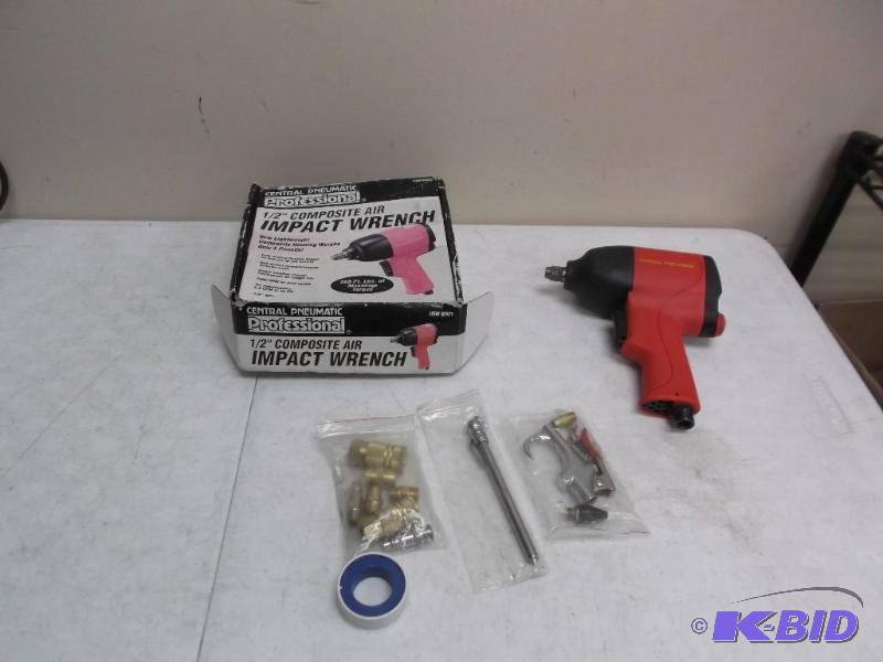 12&quot Composite Air Impact Wrench Tool, L...