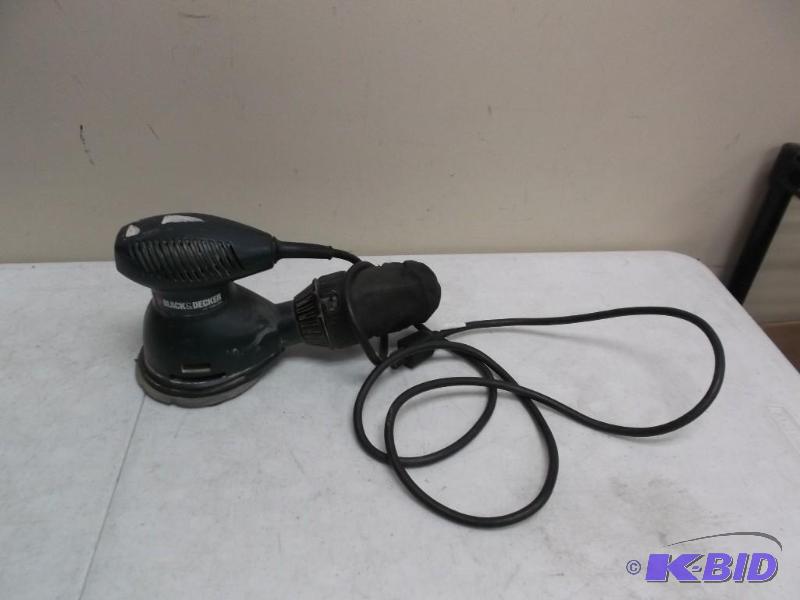 Black &amp Decker Electric Sander, Powers Up...