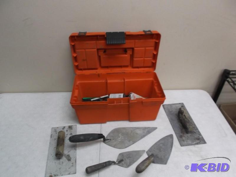 Tool Box With Some Items, Some Wear...