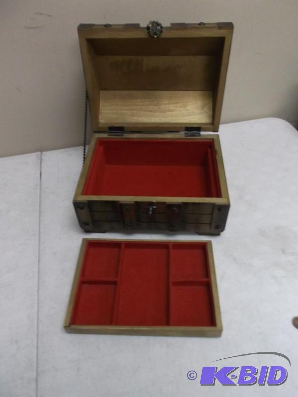 Small Pirate Chest Jewelry Box...